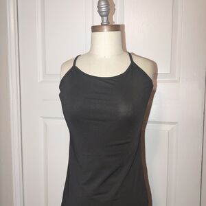 Women's Black Sleeveless Top
